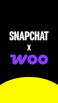 Snapchat x Woo graphic