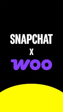Snapchat x Woo graphic