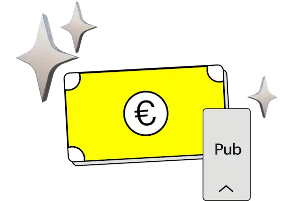 Illustration du coût publicitaire avec une carte de budget et un aperçu mobile liée à la tarification des Snapchat Ads.