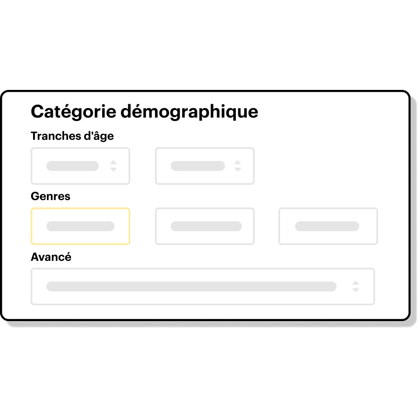 Targeting screen