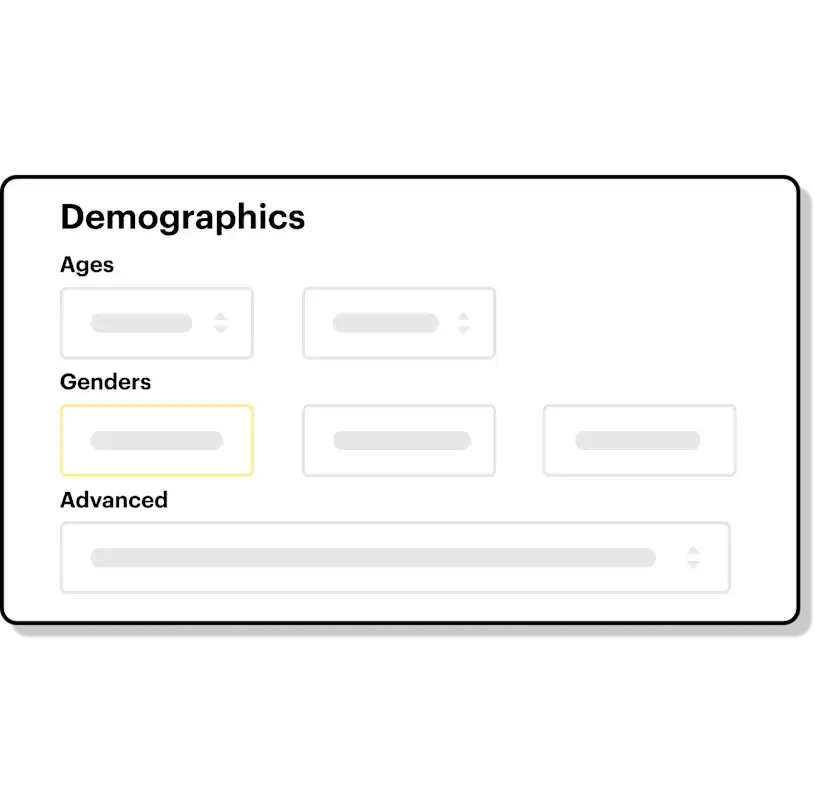 Targeting screen