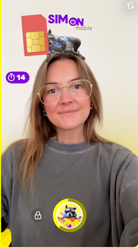 SIMon mobile Success Story | Snapchat For Business