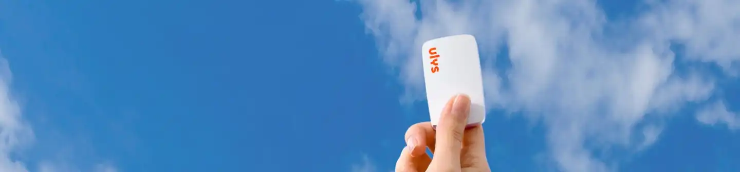 Ulys digital pass held high in the sky