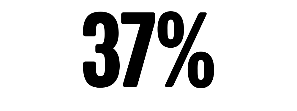 37%