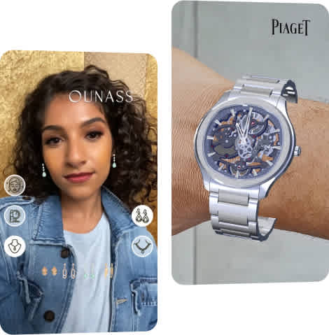 OYS - Ounass and Piaget AR ads on Snapchat