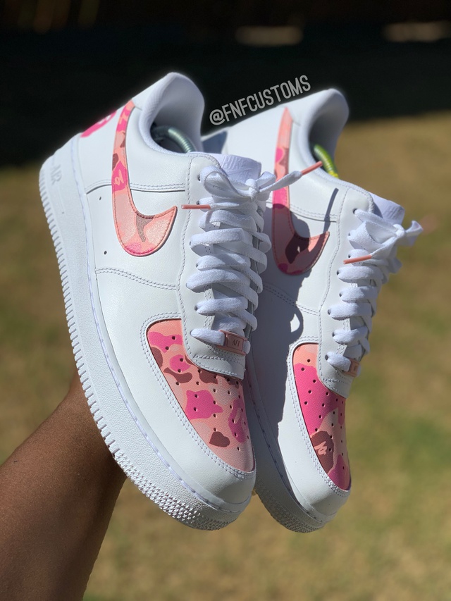 BAPE Custom Nike Air Force Ones 
