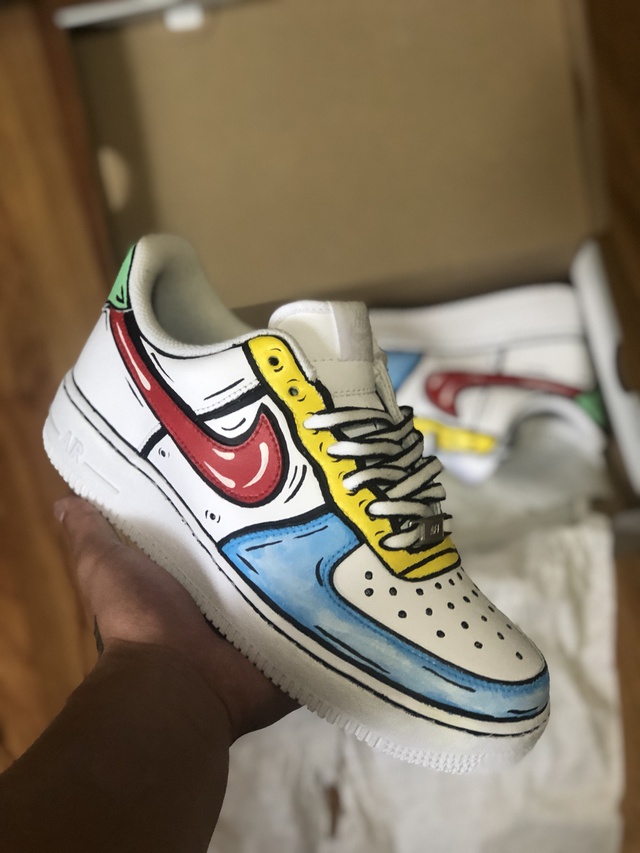 custom color air force ones