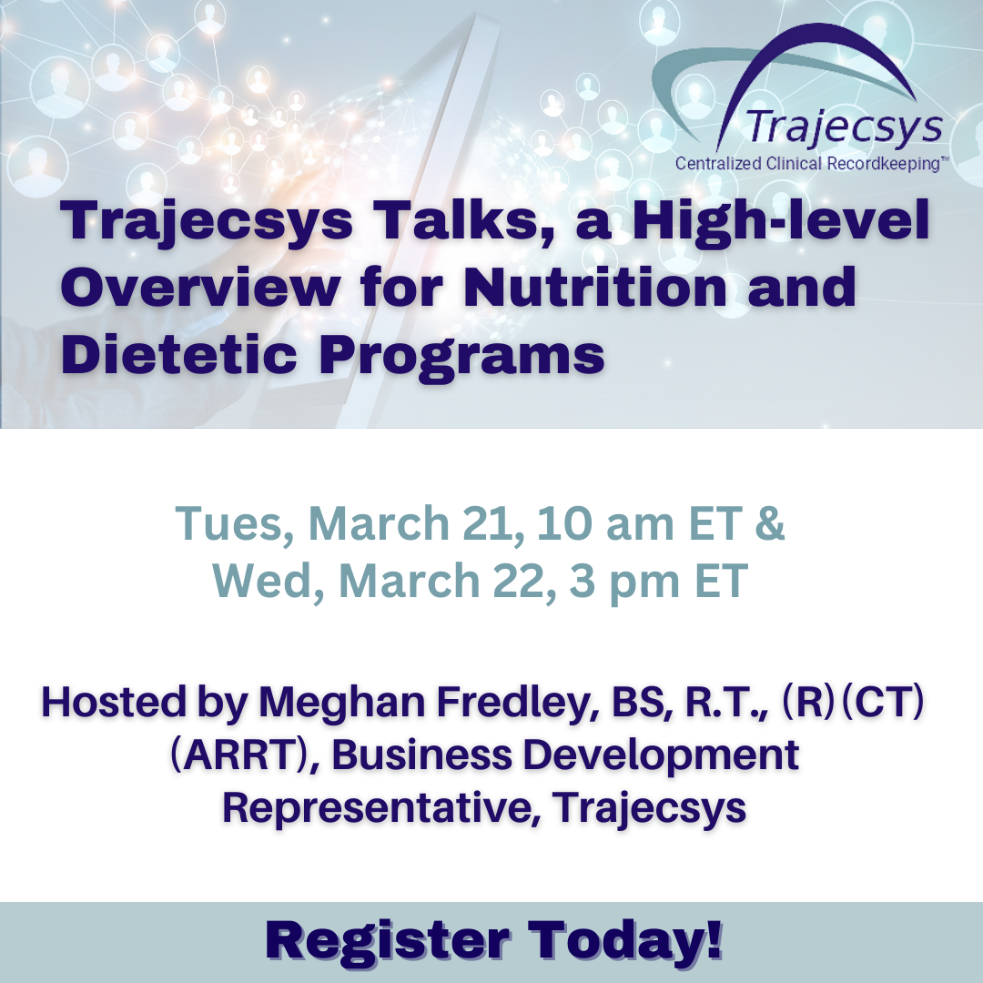 Nutrition Dietetic - Trajecsys Talks 02.23