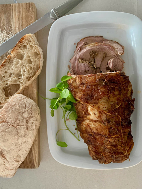 SLOW ROASTED HERBED PORK BOSTON BUTT