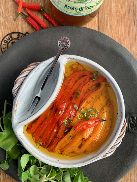 sweet peppers sott'olio