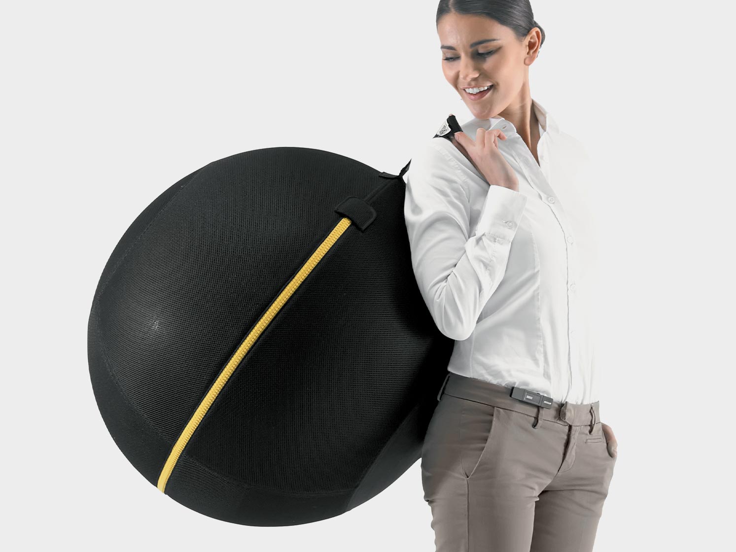 Exercise ball chair for active sitting Technogym Wellness Ball Technogym