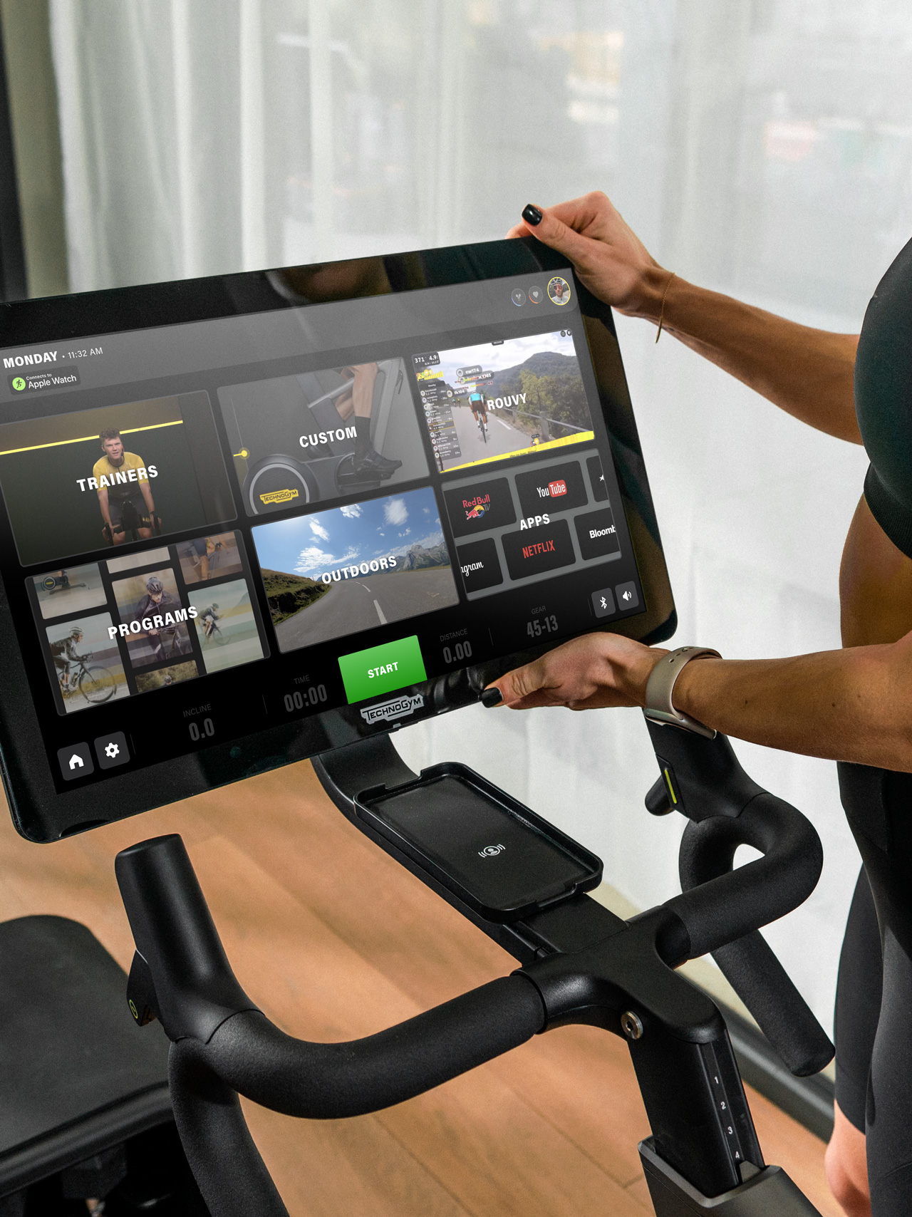 Technogym Ride: best smart bike for home and indoor cycling workouts