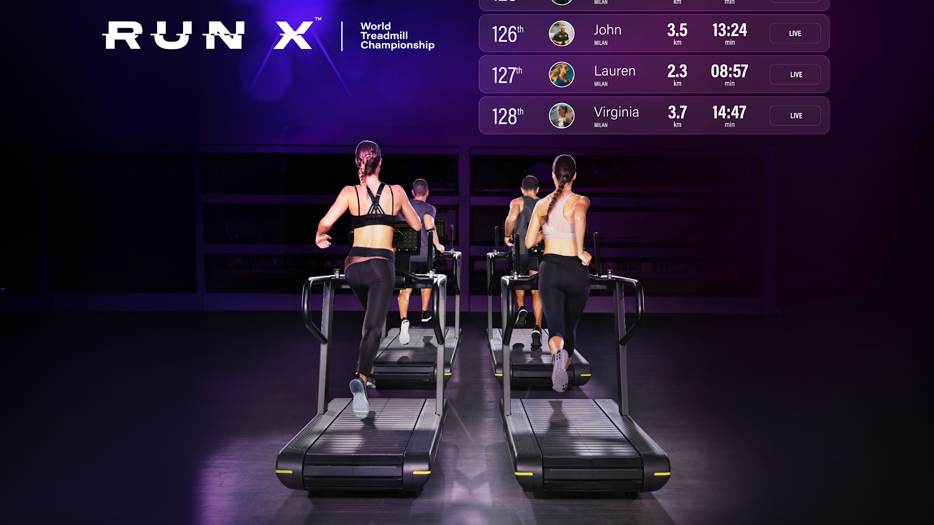 Run X 3