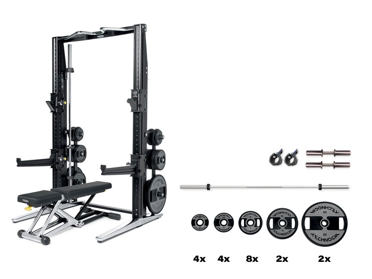 Technogym Bench Personal: Incline bench for home training