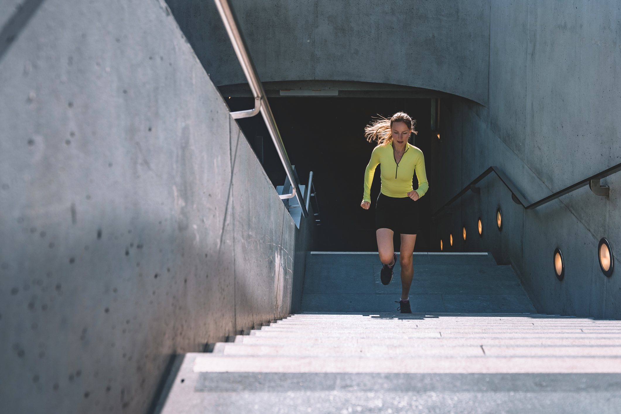 Girl running