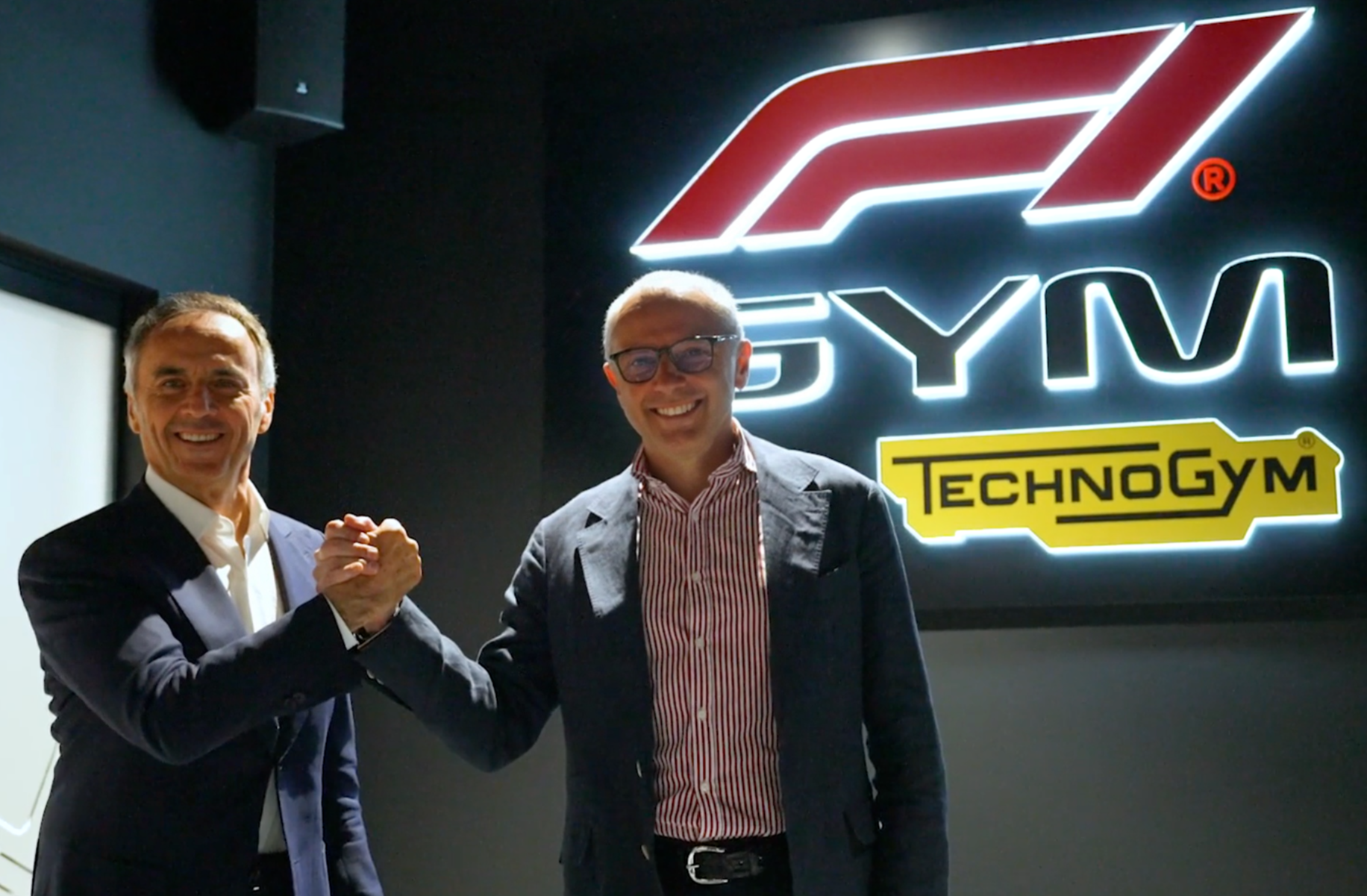 Stefano Domenicali and Nerio Alessandri open the new gym at Formula 1-s Media & Technology Centre (3)