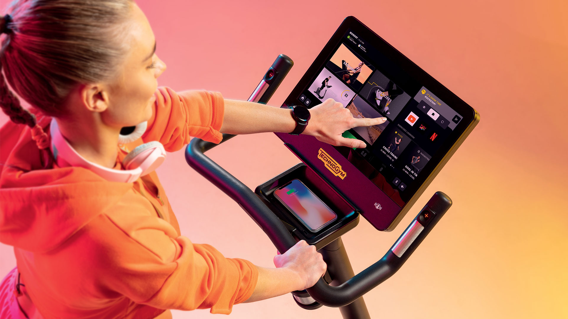 Excite Live line, commercial cardio equipment for connected gyms and  health facilities