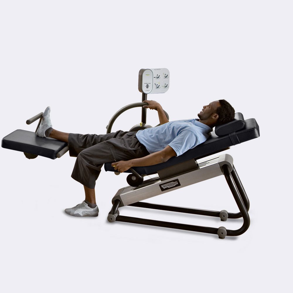 Leg & back stretcher machine: Technogym Flexability Posterior
