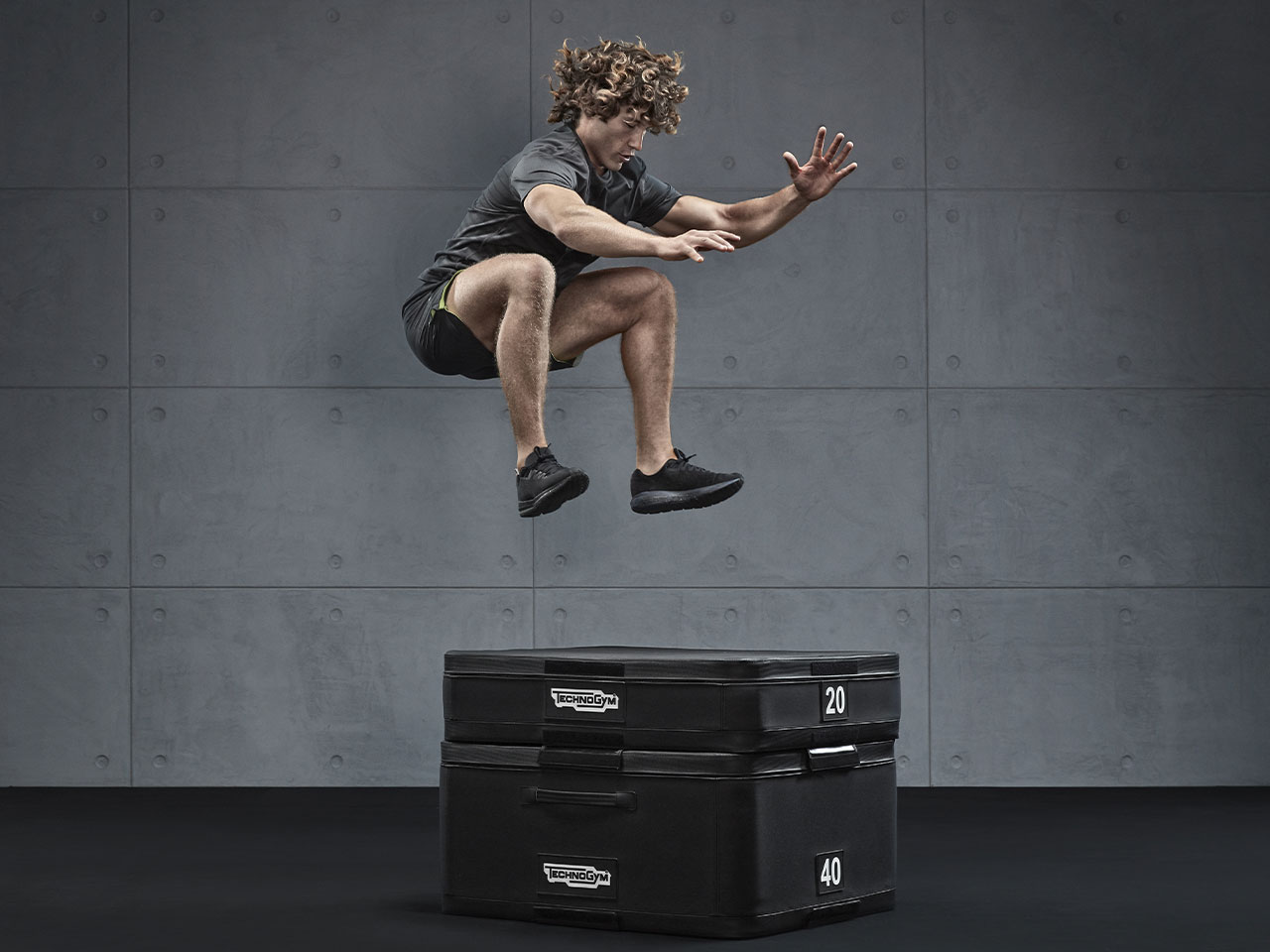 Technogym Plyoboxes: Professional gym boxes for jumping 