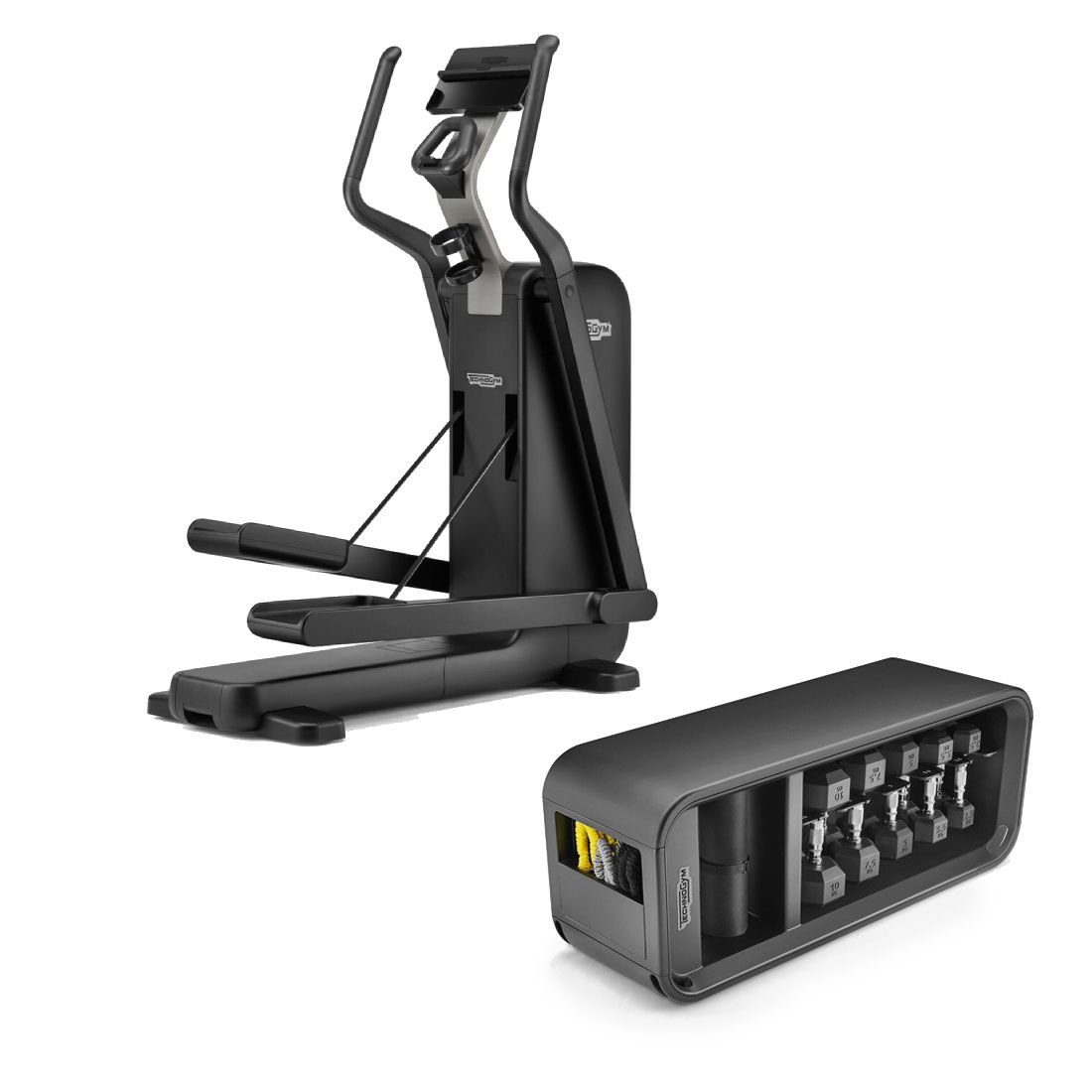Technogym Elliptical + Technogym Bench