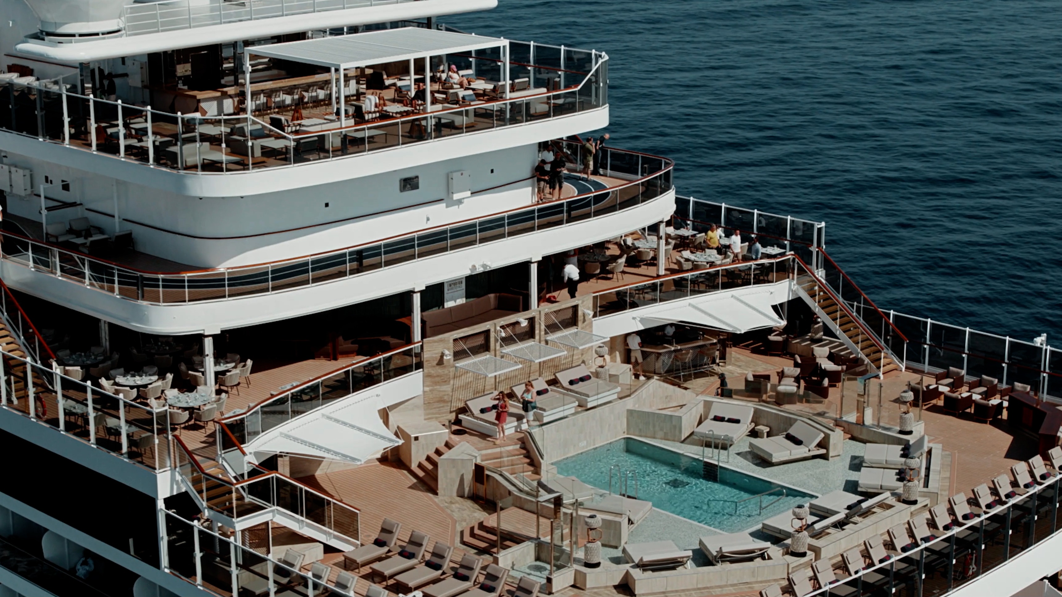 Explora cruise deck pool