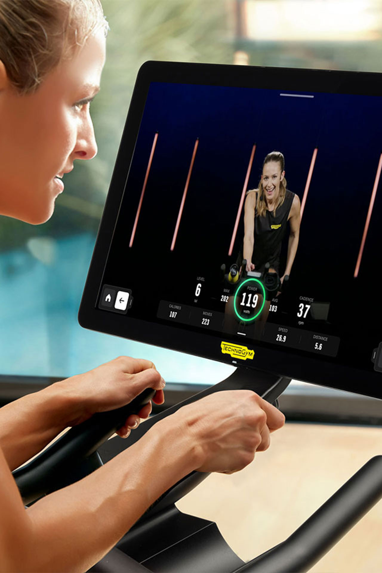 technogym bike feature 01b screen