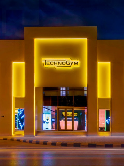 Technogym Riyadh facade