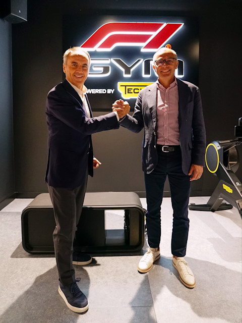 Stefano Domenicali and Nerio Alessandri open the new gym at Formula 1-s Media & Technology Centre (2)