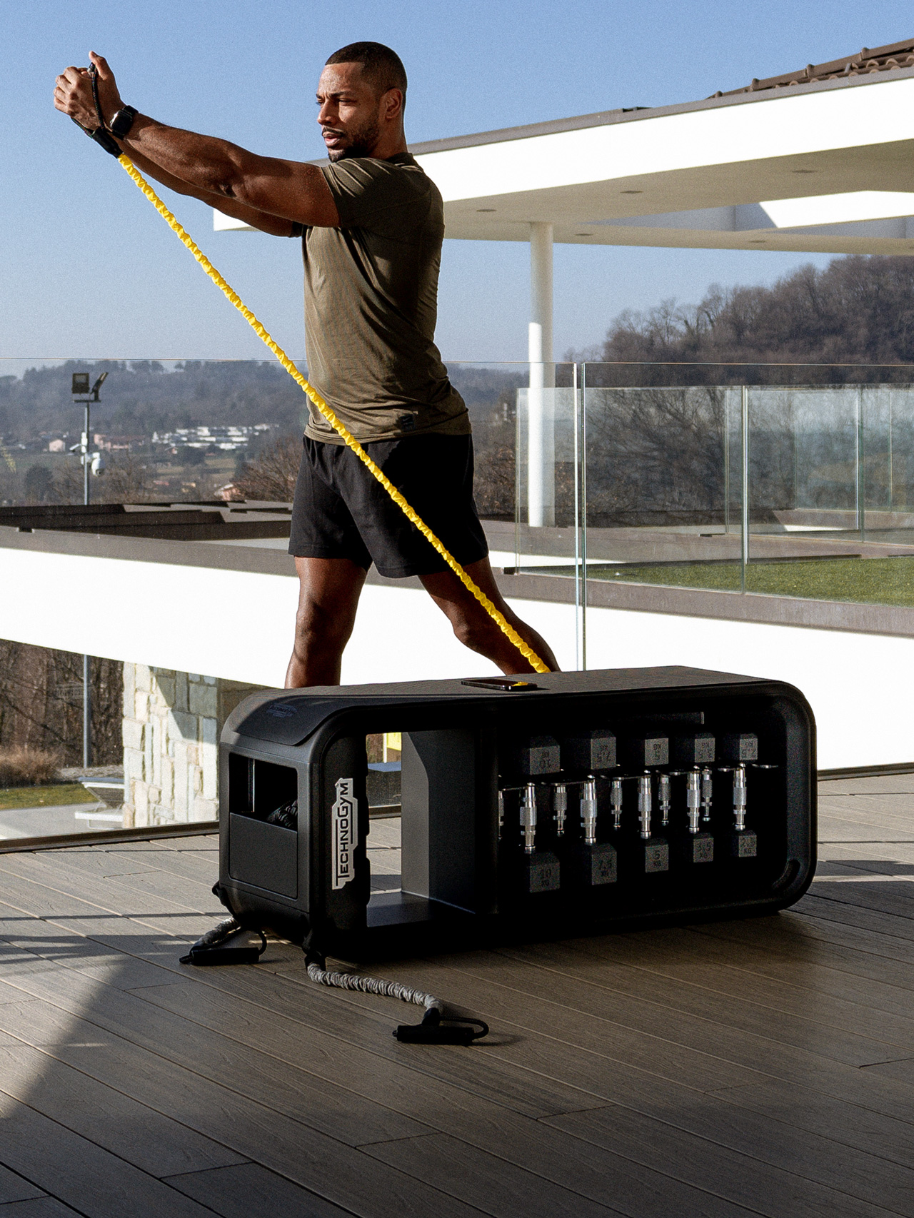 Technogym bench: the home workout bench