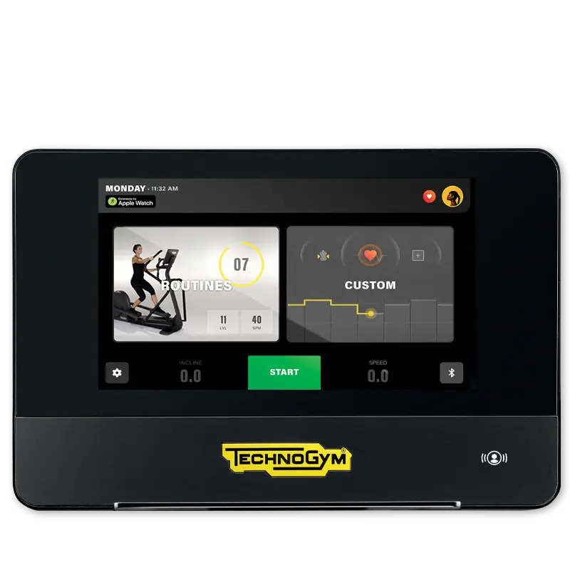 SYNCRO トレーニングコントローラー TOP/BOTTOM Excite+ Syncro: HIIT elliptical machine | Technogym India