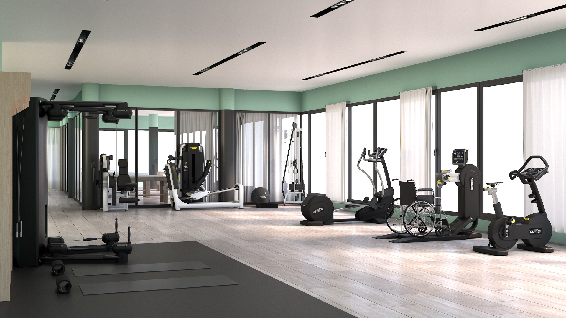 Home gym - design your perfect wellness space with Technogym