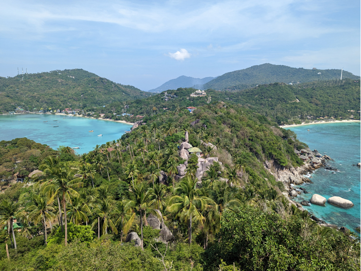 Výhled z čumpointu Výhled z čumpointu