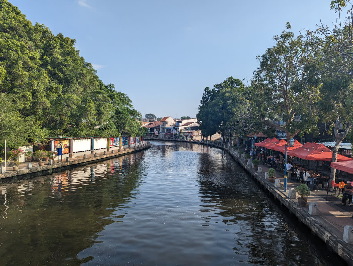 Řeka Sungai Melaka
