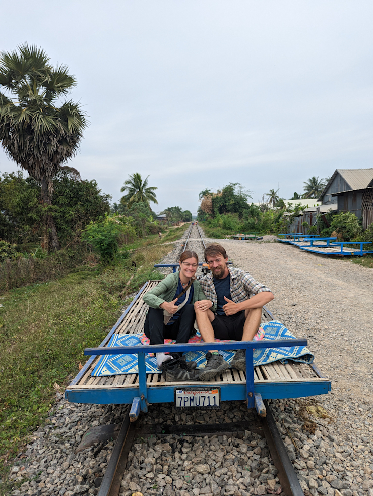 Bamboo train