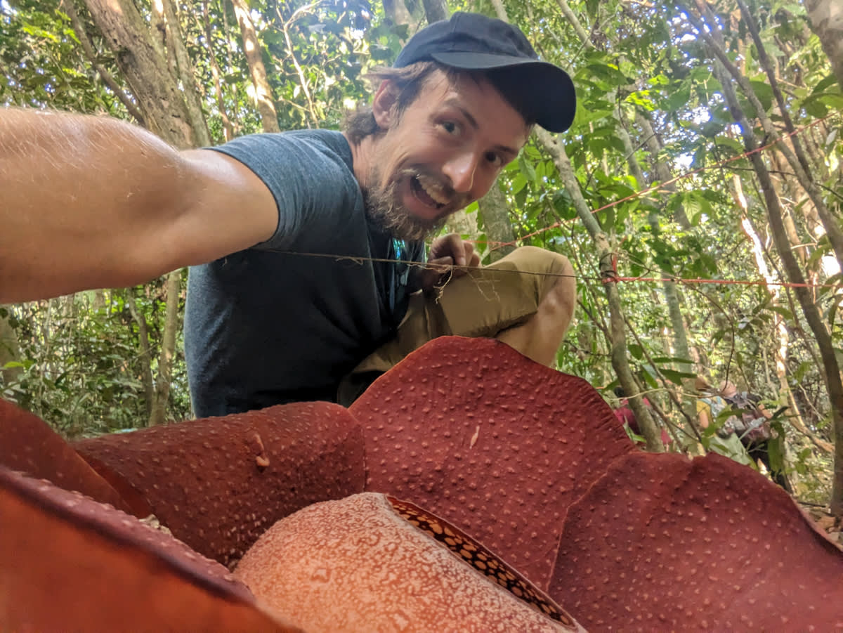 Selfie s raflésií