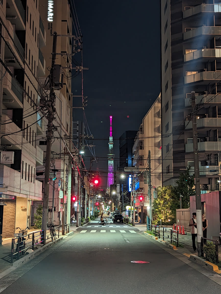 Sky tree - nejvyšší budova Tokia 