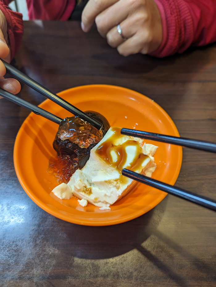 Želatinové vejce a vaječné tofu Želatinové vejce a vaječné tofu