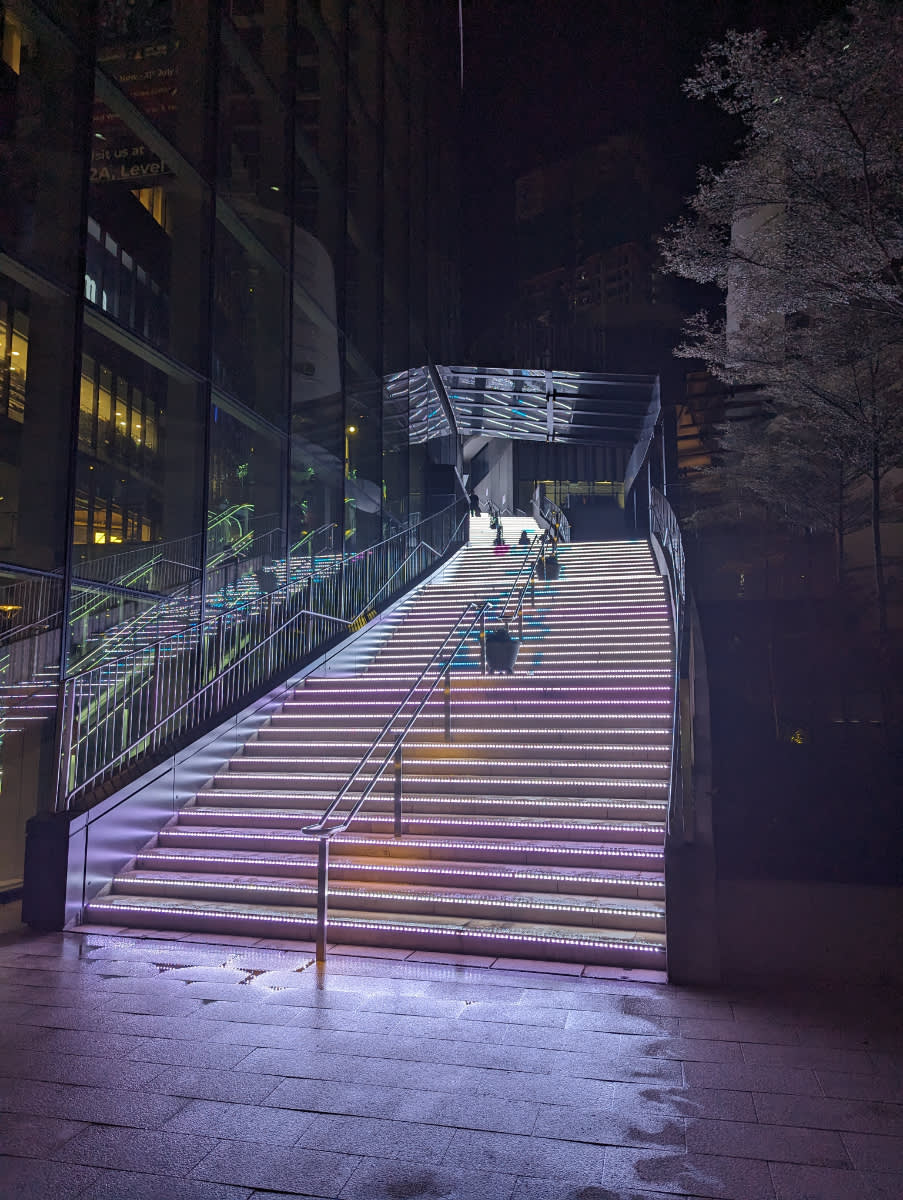 The Grand steps at Lalaport