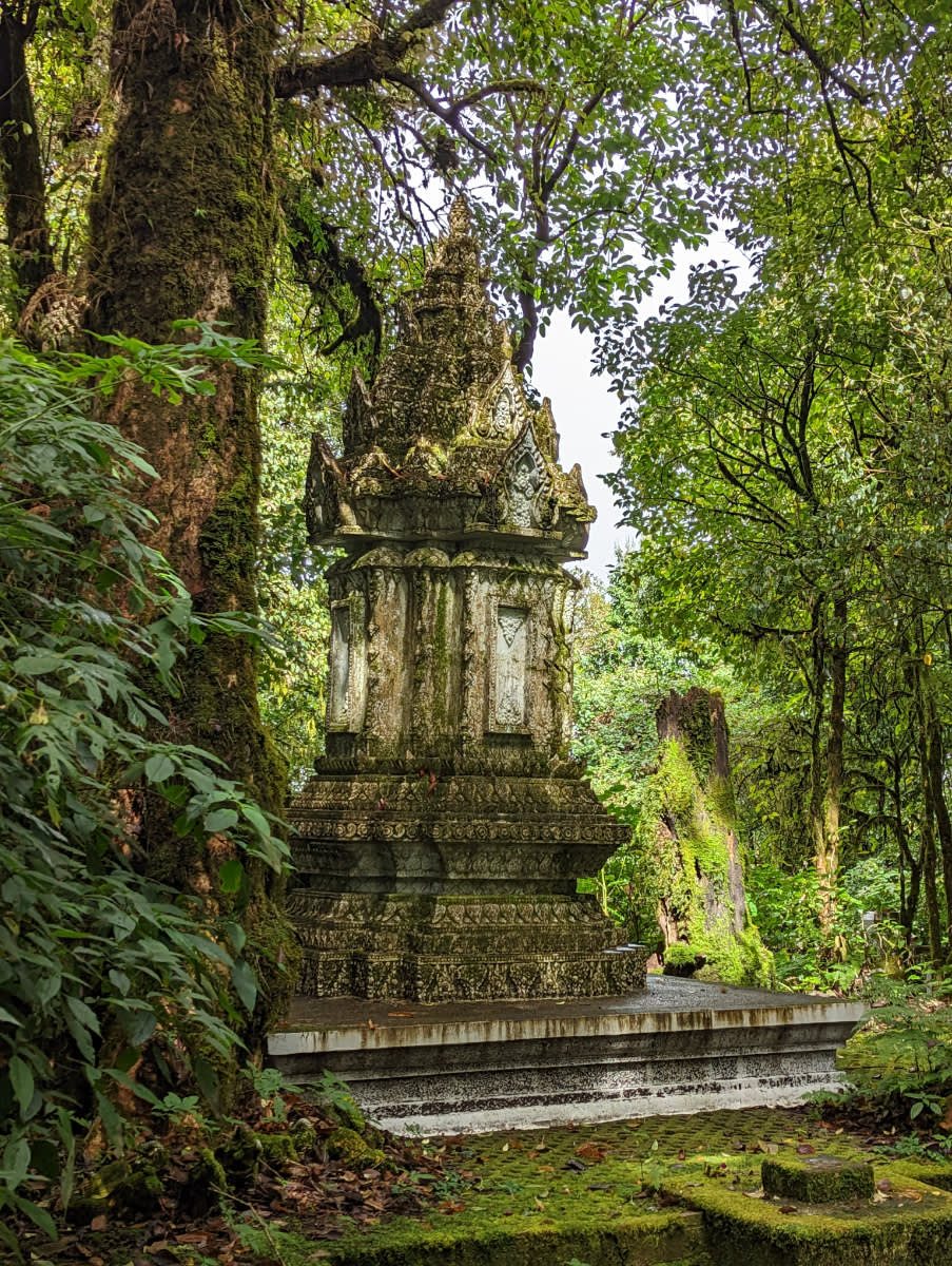 Pagoda na vrcholu 