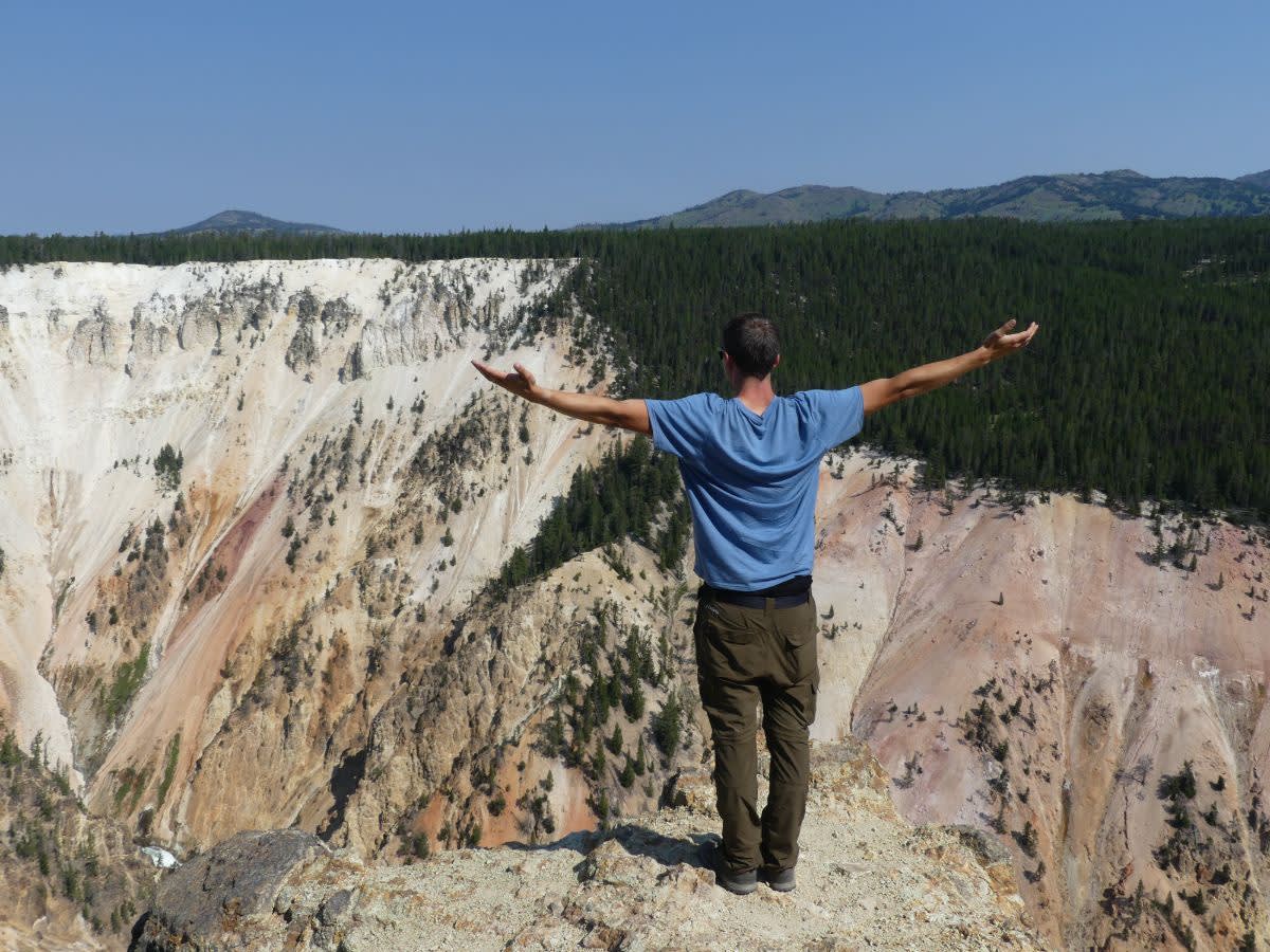 Gran canyon of Yellowstone