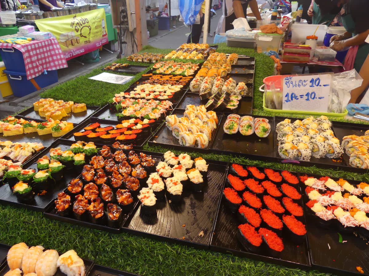 Thajská verze sushi