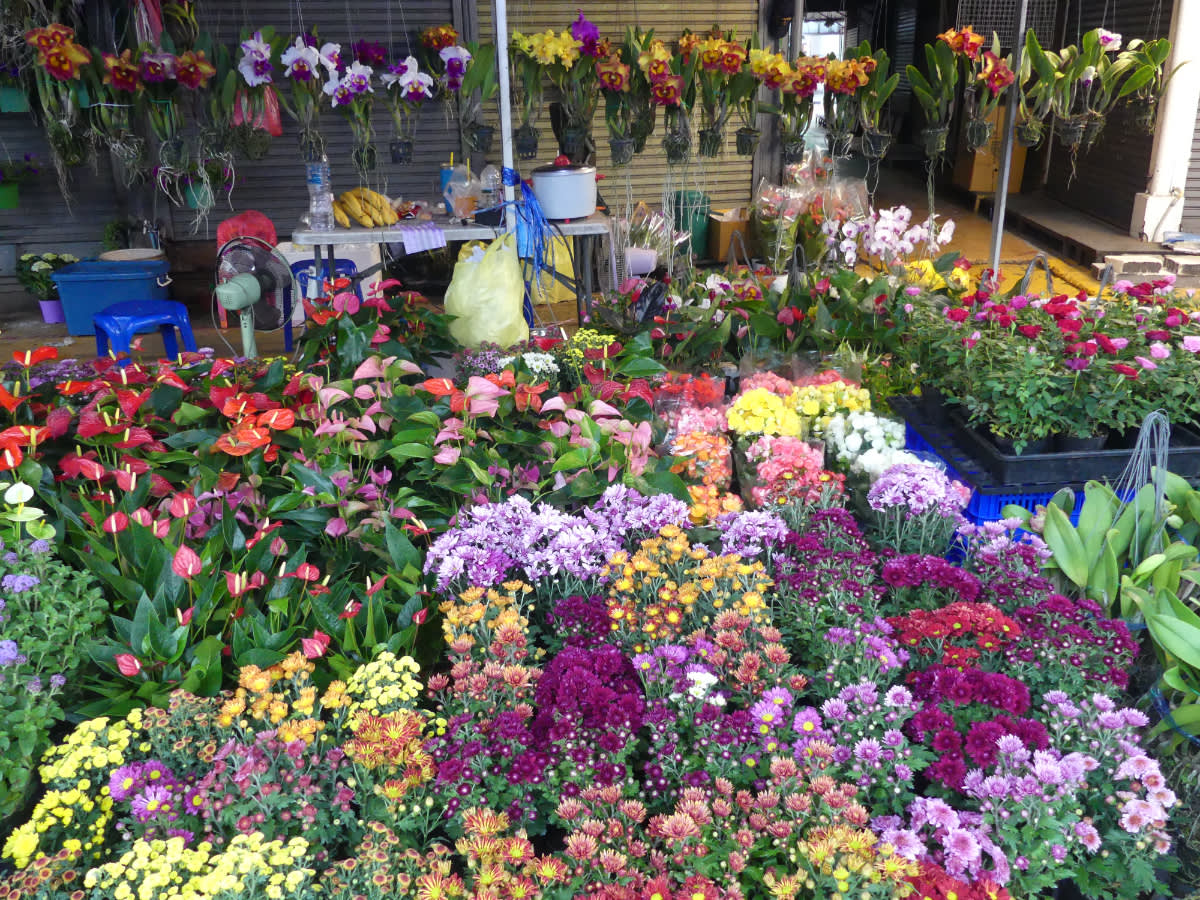 Květinový trh Chatuchak
