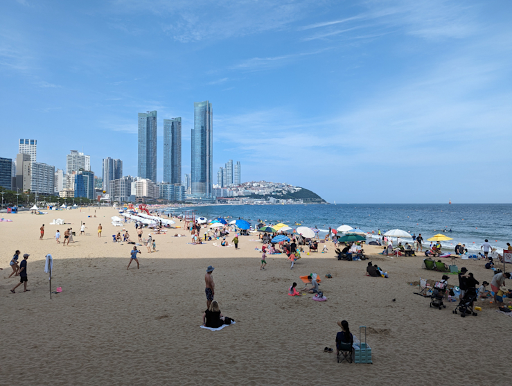 Pláž s mrakodrapy Pláž s mrakodrapy