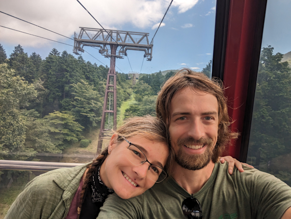 Lanovka nás na Fuji nedoveze