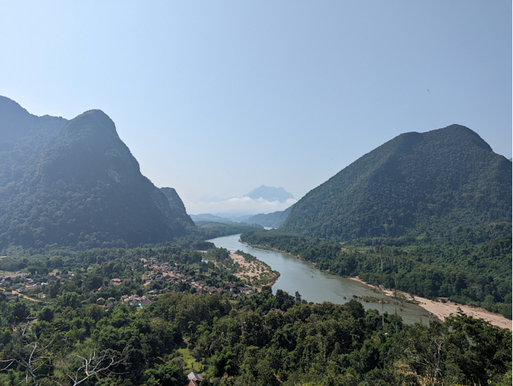 Výhlídka na řeku Ou Výhlídka na řeku Ou