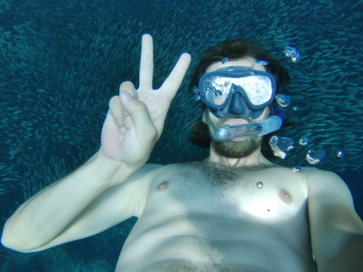 Selfie nesmí chybět