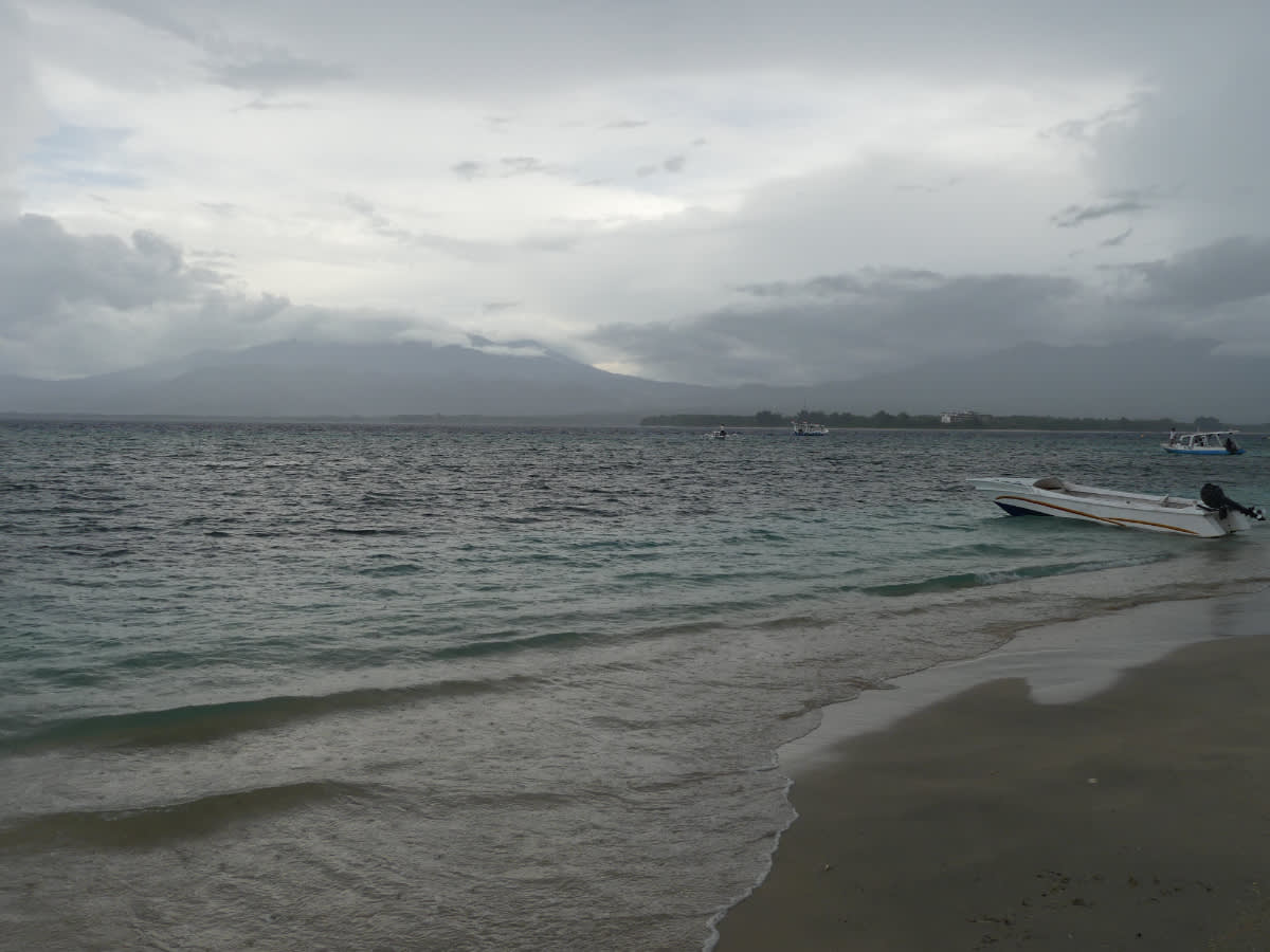 Pohled na Lombok (Rinjani)
