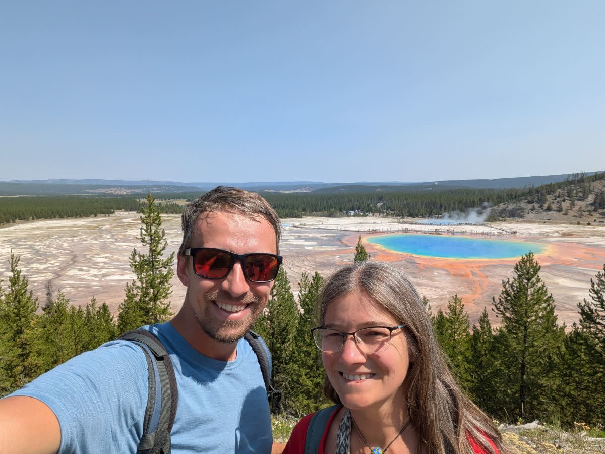 Magické oko Yellowstonu