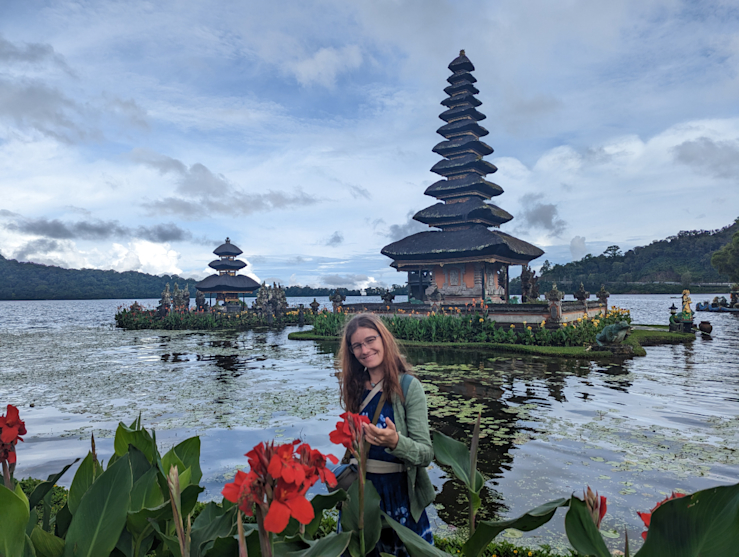 Známý chrám na vodě Známý chrám na vodě