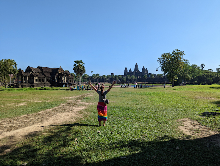 Obdivujeme Angkor wat